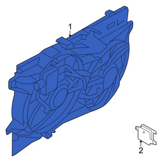 Lincoln OE - Engine Cooling Fan Assembly