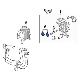 Lincoln OE - Engine Oil Cooler Gasket