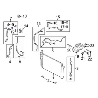 Lincoln OE - A/C Low Side Charging Adapter