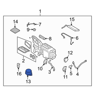 Lincoln OE - HVAC Blower Motor