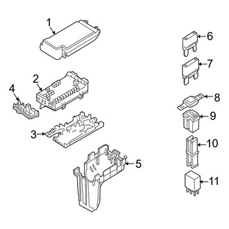 Lincoln OE - Electrical - Fuse & Relay (Engine Compartment)