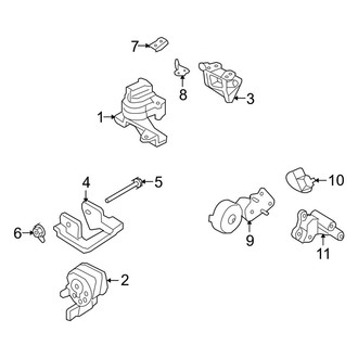 Lincoln OE - Engine & Transmission Mounting