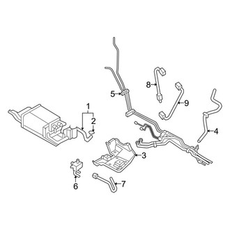 Lincoln OE - Emission System - Emission Components (Base)