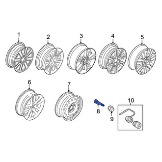 Lincoln OE - Tire Valve Stem