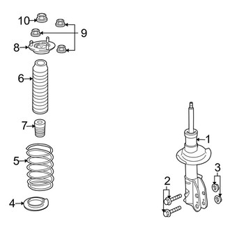Lincoln OE - Front Suspension - Struts & Components
