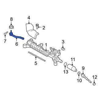 Lincoln OE - Inner Steering Tie Rod End