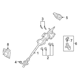 Lincoln OE - Steering Column Assembly