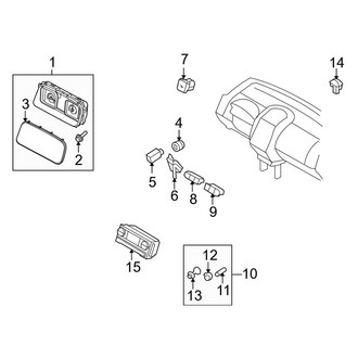 Lincoln OE - Instrument Panel - Cluster & Switches