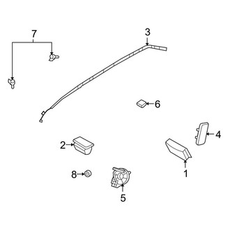Lincoln OE - Restraint Systems - Air Bag Components