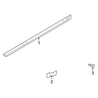 Lincoln OE - Pillars, Rocker & Floor - Exterior Trim