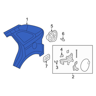 Lincoln OE - Rear Right Quarter Panel