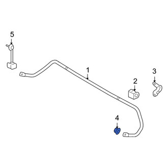 Lincoln OE - Rear Exhaust Pipe Nut