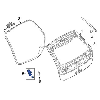 Lincoln OE - Rear Liftgate Stop Bumper