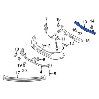 Lincoln OE - Rear Bumper Impact Bar