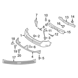 Lincoln OE - Rear Bumper - Bumper & Components