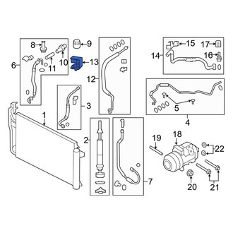 Lincoln OE - A/C Refrigerant Line Clip