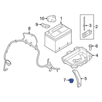 Lincoln OE - Battery Tray Nut