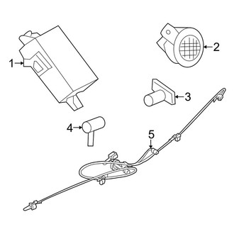 Lincoln OE - Electrical Components (Park Sensor System)