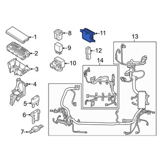 Lincoln OE - Engine Cooling Fan Motor Relay