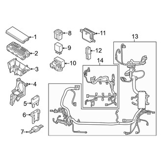 Lincoln OE - Electrical - Fuse & Relay (Engine Compartment)