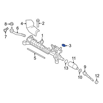 Lincoln OE - Rack And Pinion Pinion Seal
