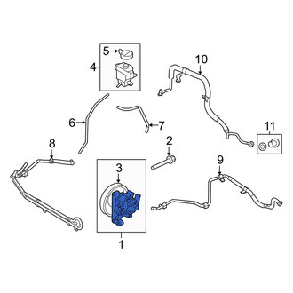 Lincoln OE - Power Steering Pump