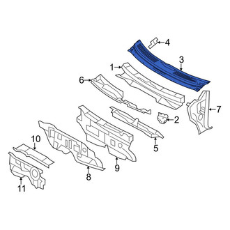 Lincoln OE - Right Cowl Cover