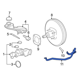 Lincoln OE - Brake Vacuum Hose