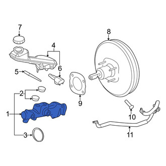 Lincoln OE - Brake Master Cylinder