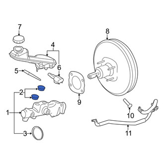 Lincoln OE - Front Power Brake Booster Gasket