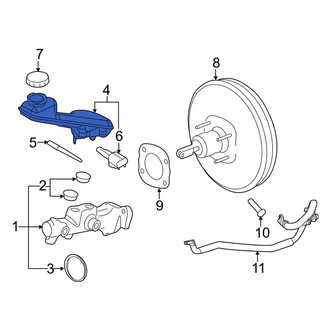 Lincoln OE - Brake Master Cylinder Reservoir