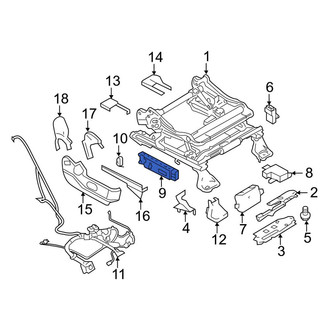 Lincoln OE - Right Power Seat Switch