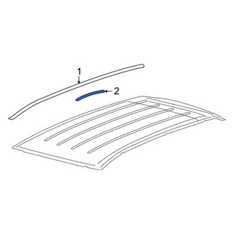 Lincoln OE - Roof Drip Molding Clip