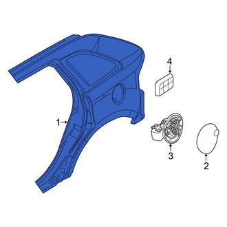 Lincoln OE - Rear Right Quarter Panel
