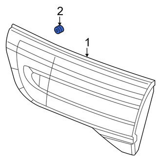Lincoln OE - Tail Light Nut