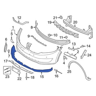 Lincoln OE - Front Lower Bumper Cover