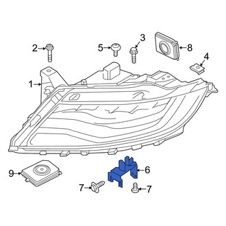 Lincoln OE - Upper Radiator Support Tie Bar Bracket