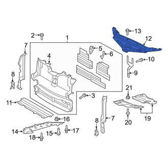 Lincoln OE - Radiator Support Access Cover