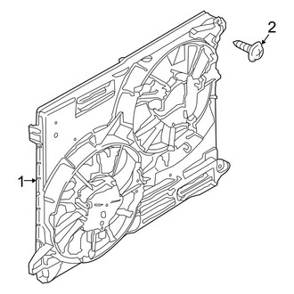 Lincoln OE - Cooling Fan (2.7L)