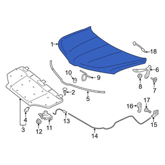 Lincoln OE - Front Hood Panel