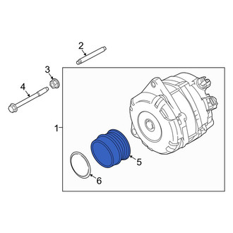 Lincoln OE - Alternator Pulley