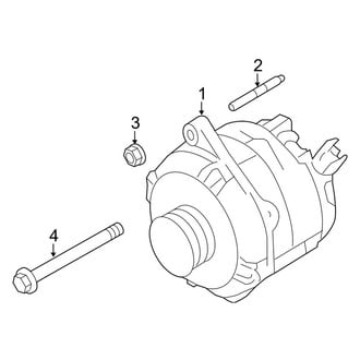 Lincoln OE - Electrical - Alternator (3.7L)