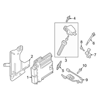 Lincoln OE - Electrical - Ignition System (2.7L)