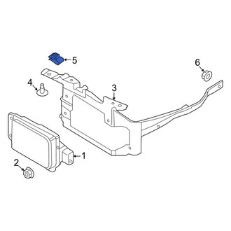 Lincoln OE - Active Suspension Control Module Nut