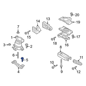 Lincoln OE - Engine Mount Bolt
