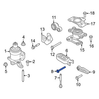 Lincoln OE - Engine Torque Strut Bolt