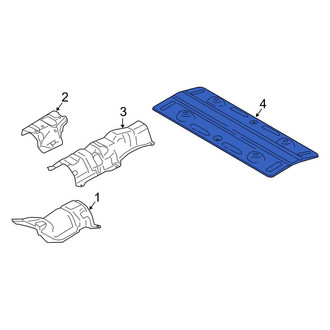 Lincoln OE - Rear Floor Pan Heat Shield