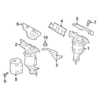 Lincoln OE - Exhaust System - Manifold (3.7L)