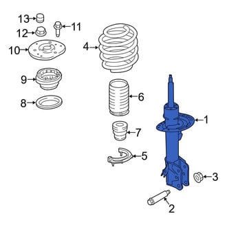 Lincoln OE - Front Left Suspension Strut