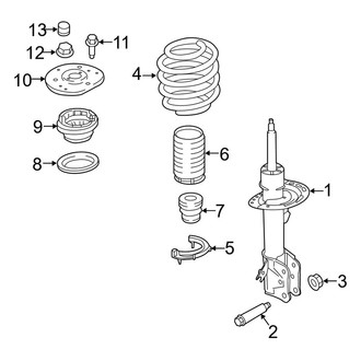 Lincoln OE - Front Suspension - Struts & Components